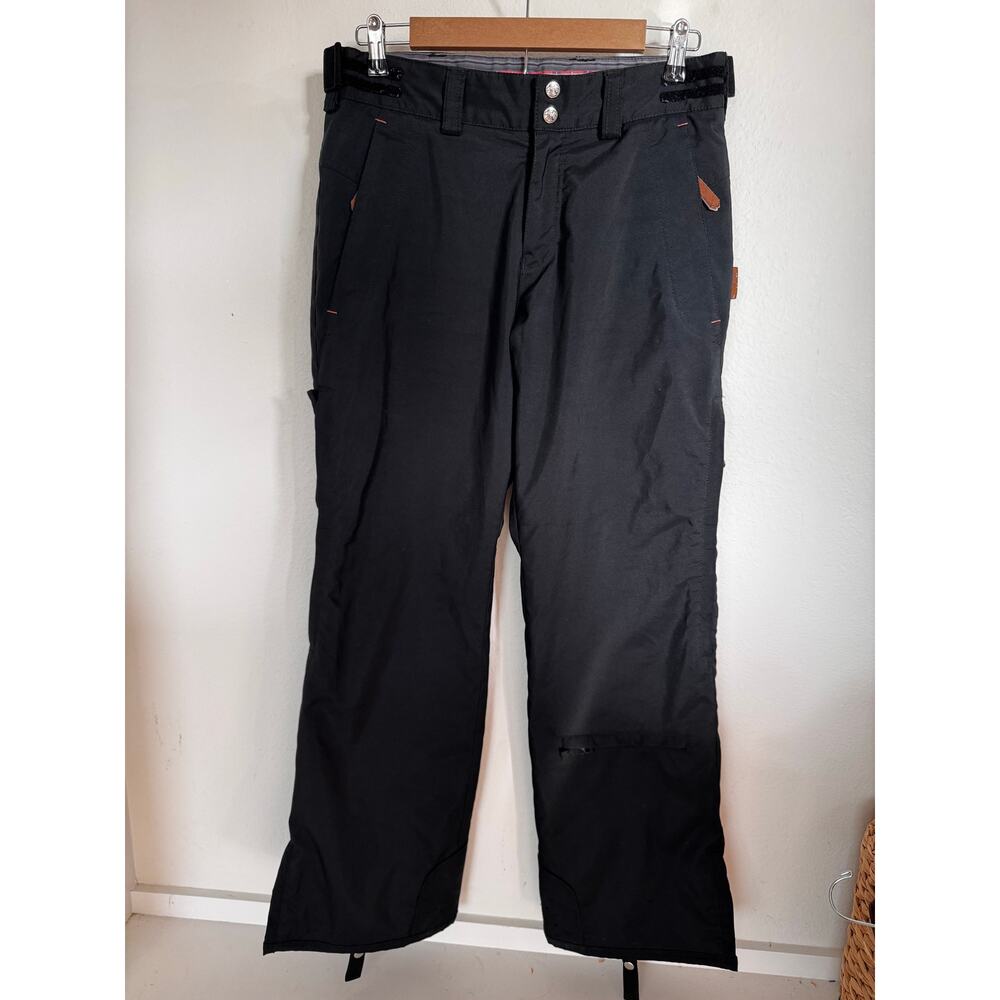 DNA Decente Couture‎ Women’s Ski Pants Black Size 8 Old Gear Snowboarding Winter